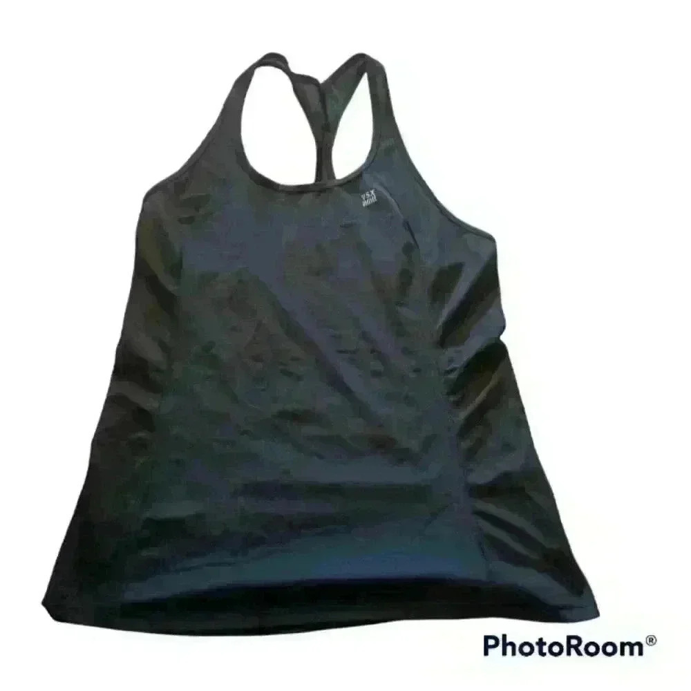 VSX Womens Black Racerback Workout Tank S